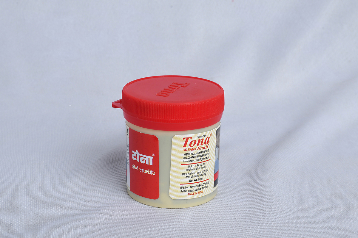 Tona Creamy Snuff Jar in India