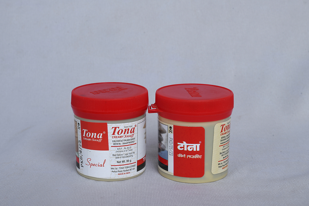 Tona Creamy Snuff Jar in India